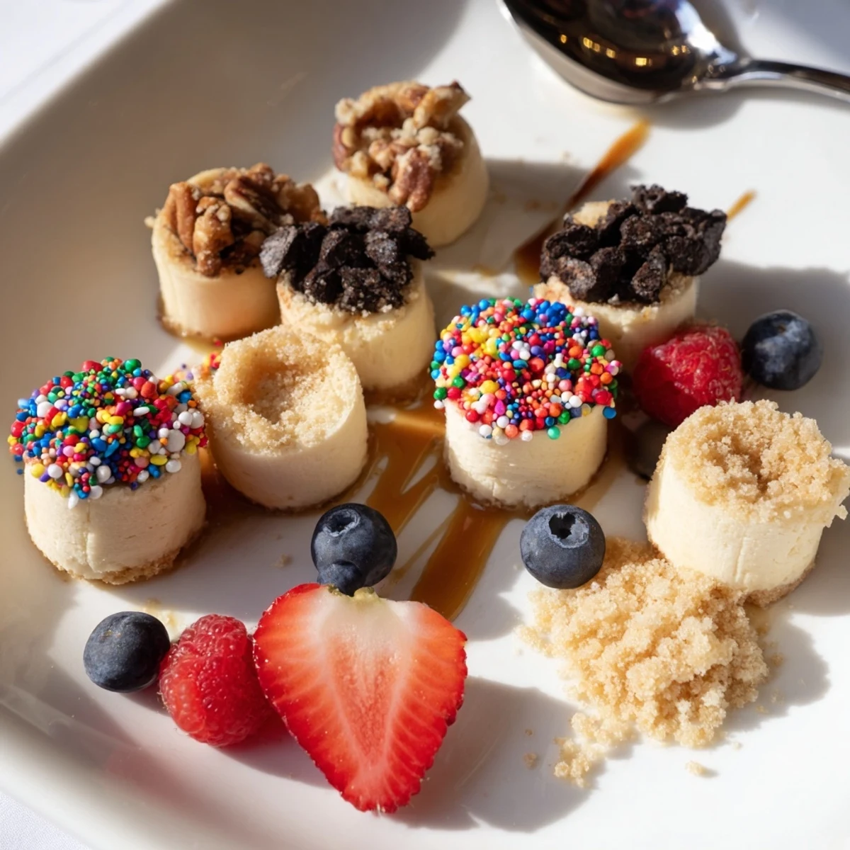 Deconstructed Dessert Board Cheesecake