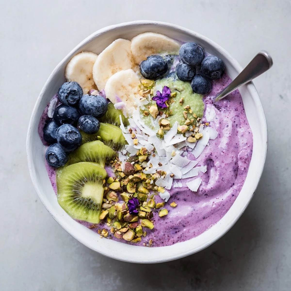 Creamy vibrant smoothie bowls featuring unique flavors and vibrant fruits for a refreshing treat.
