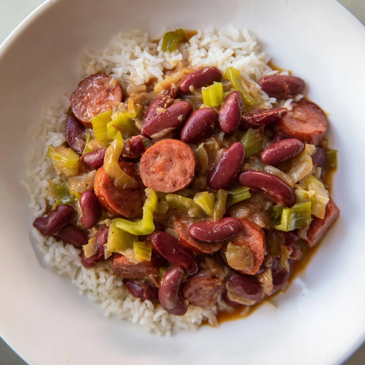 Red Beans with Smoky Sausage