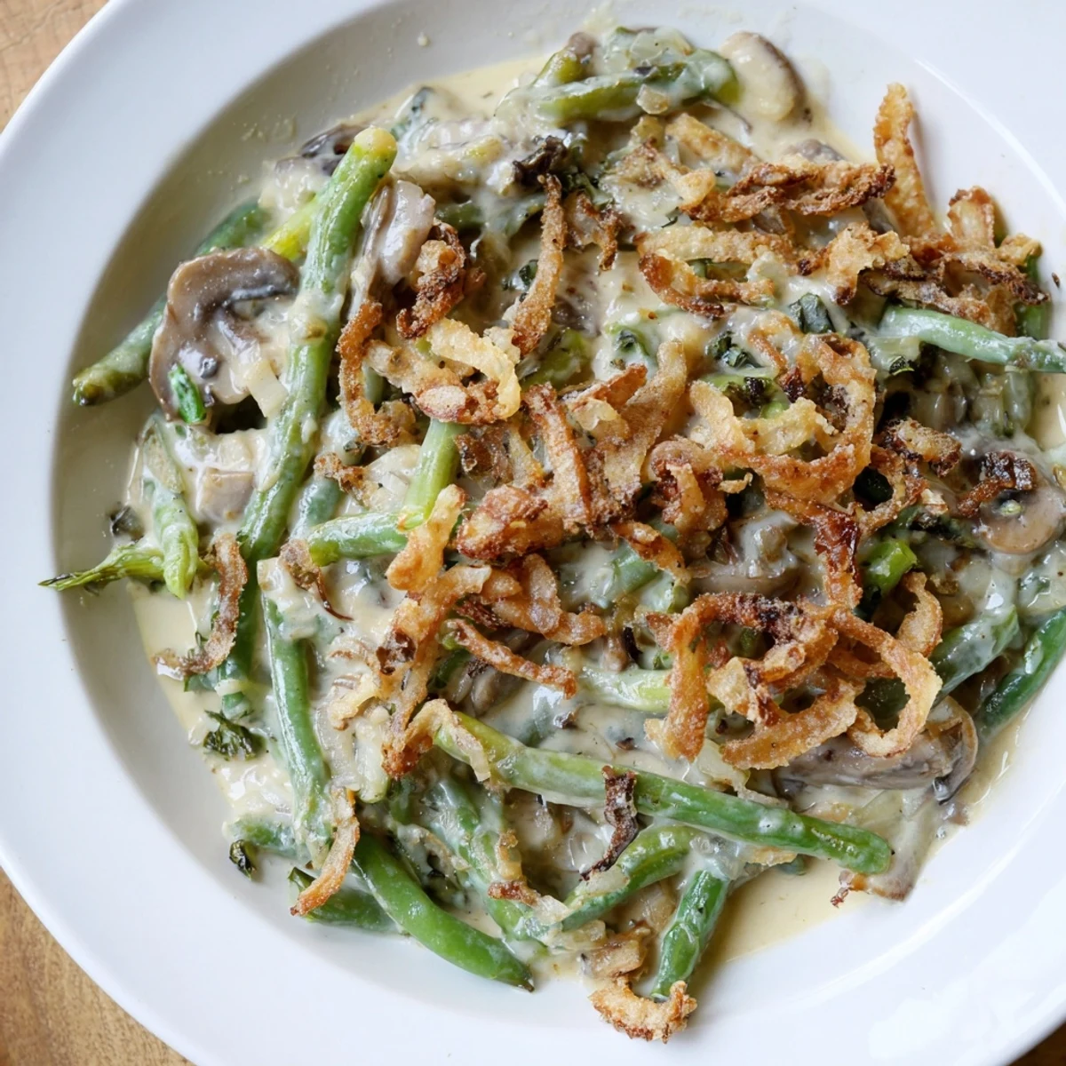 Old-School Green Bean Casserole