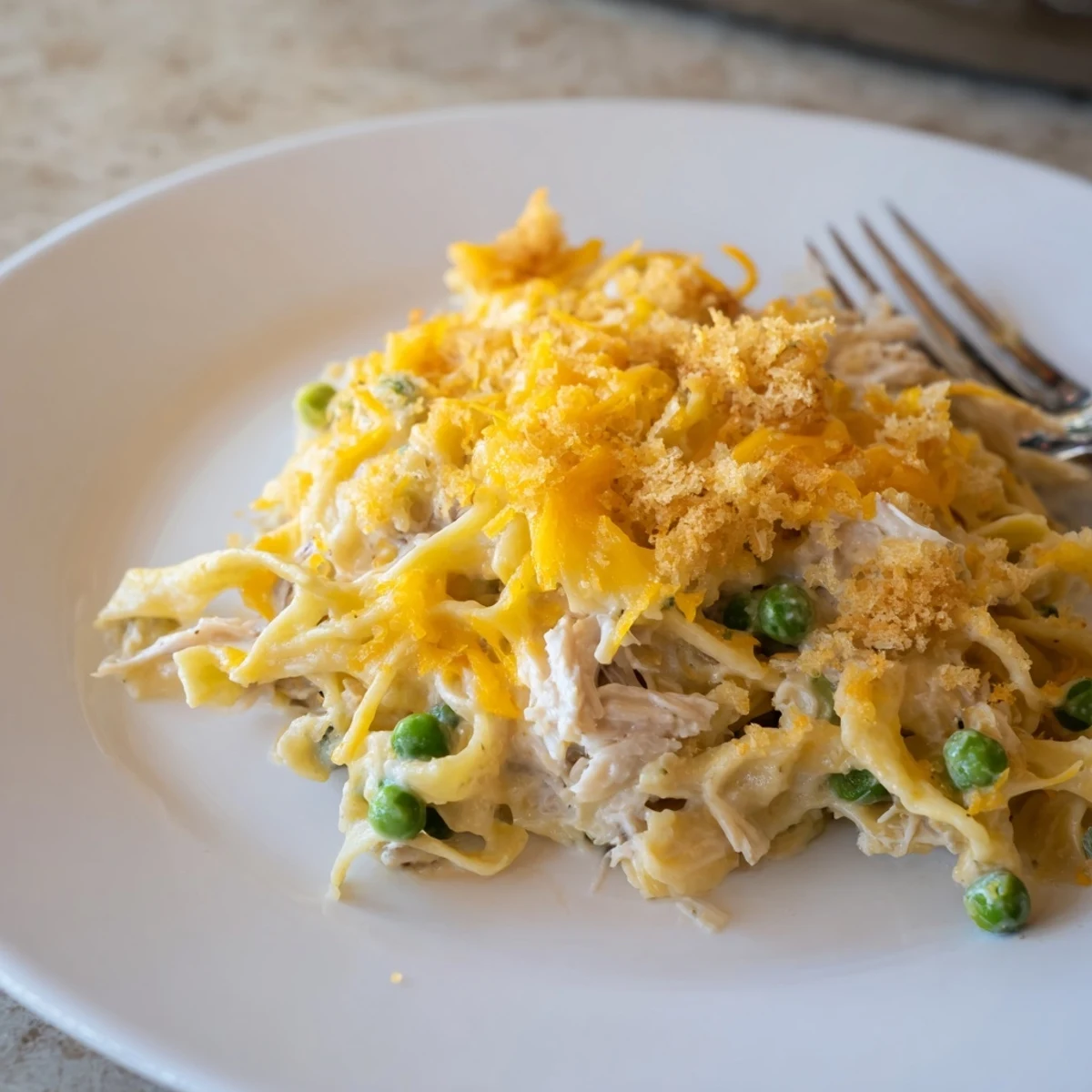 Creamy Tuna Noodle Casserole