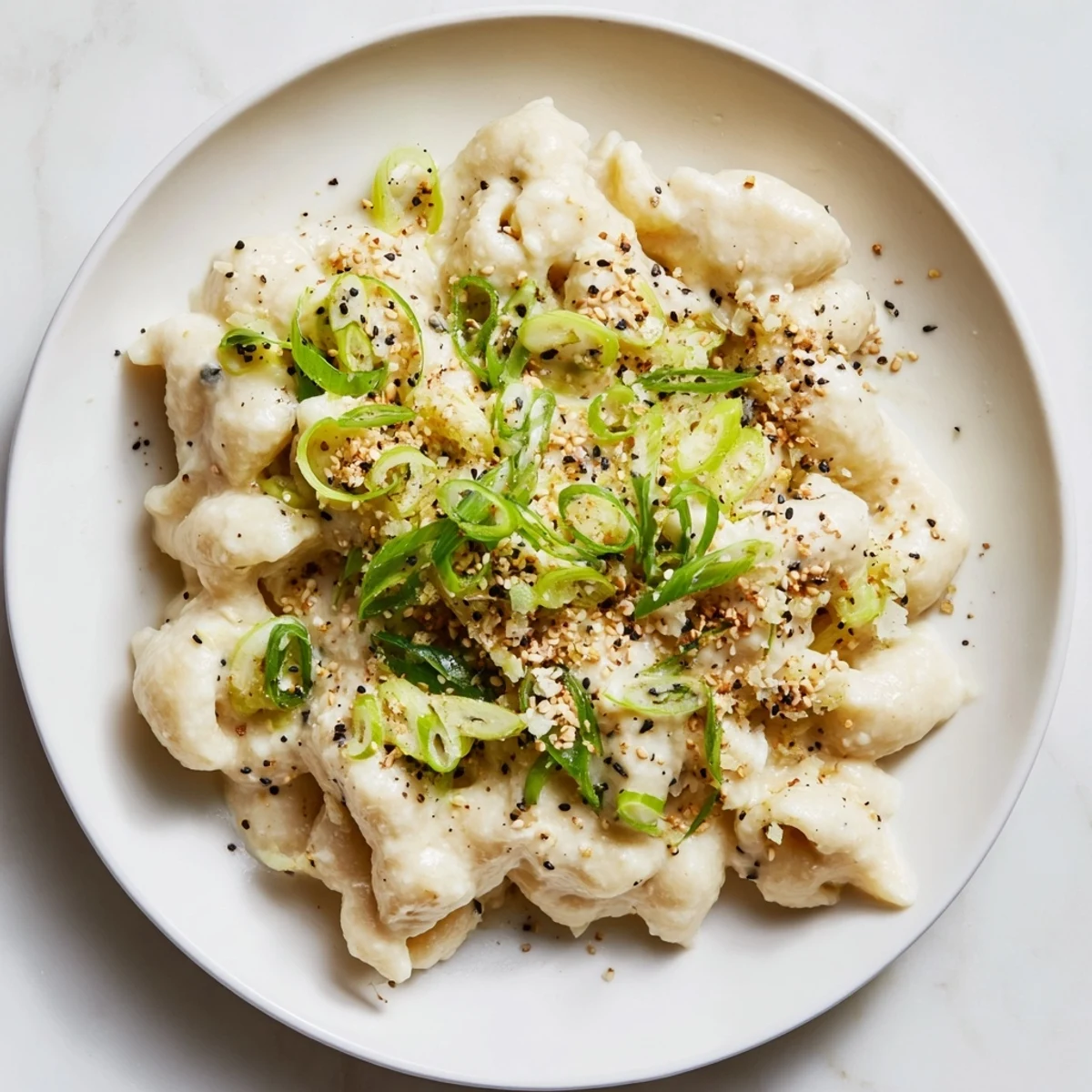 Creamy Miso Ditalini Fusion