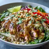 Peanut Chicken Power Bowl