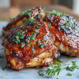 Honey Garlic Chicken Thighs