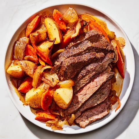 Sunday Pot Roast Veggies