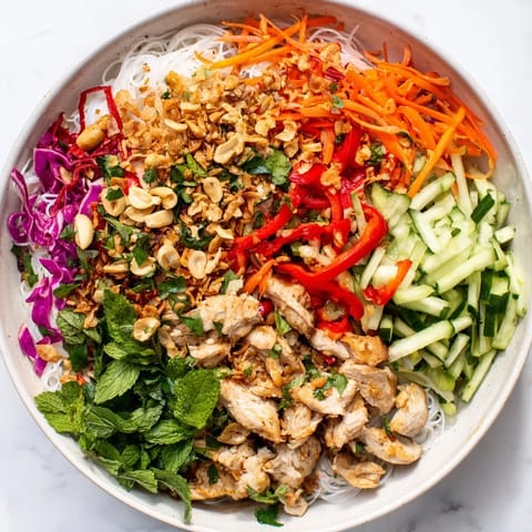 Vietnamese Crunch Noodle Salad