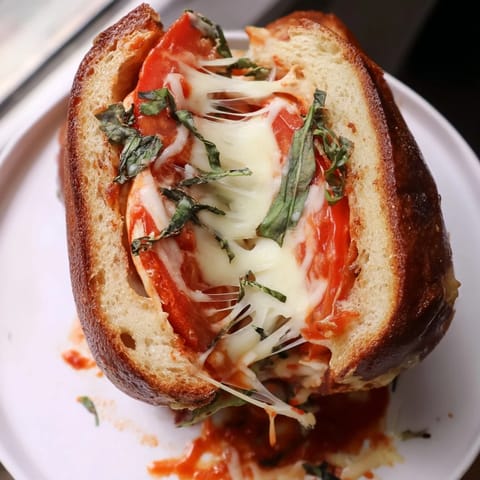 Air Fryer Margherita Cheese