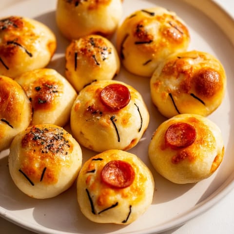 Slam Dunk Basketball Pizza Bites