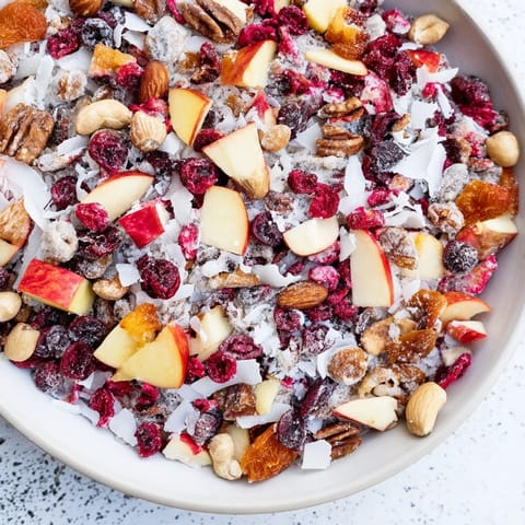 Mélange Hivernal Flocon Neige