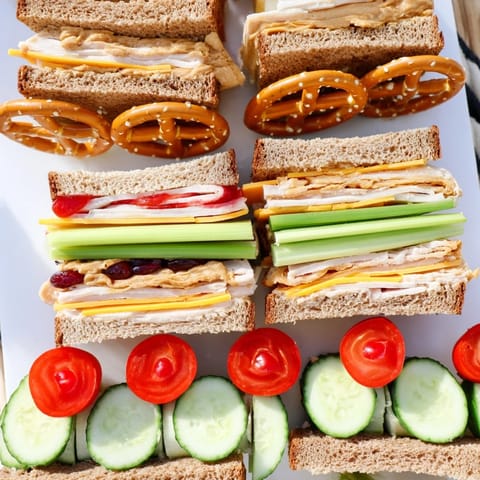 Train Track Sandwich Board