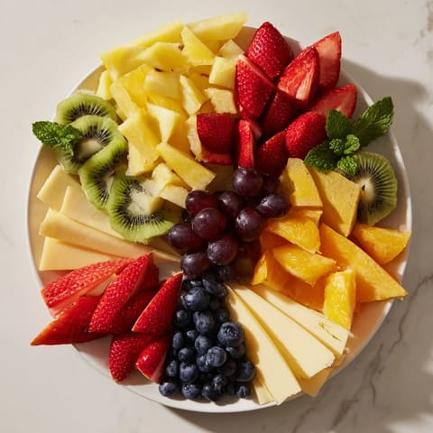 Kaleidoscope Circle Fruit Cheese