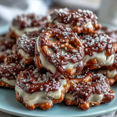 St. Patricks Shamrock Pretzel Bites #466