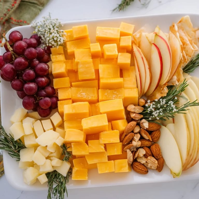 Artistically arranged Rock Star Guitar Platter featuring fresh fruits and veggies for a party crowd.