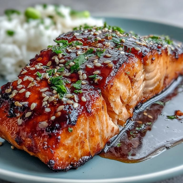 Healthy salmon teriyaki bowl, a vibrant and delicious weeknight meal.